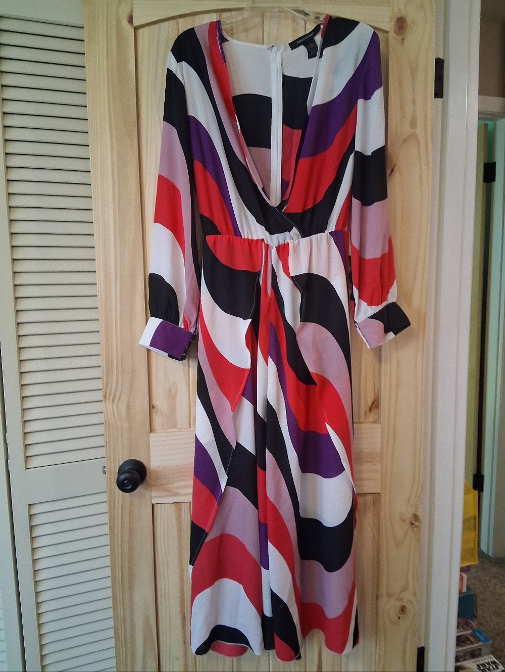 Ashley Steward Striped Dress Sz 14/16